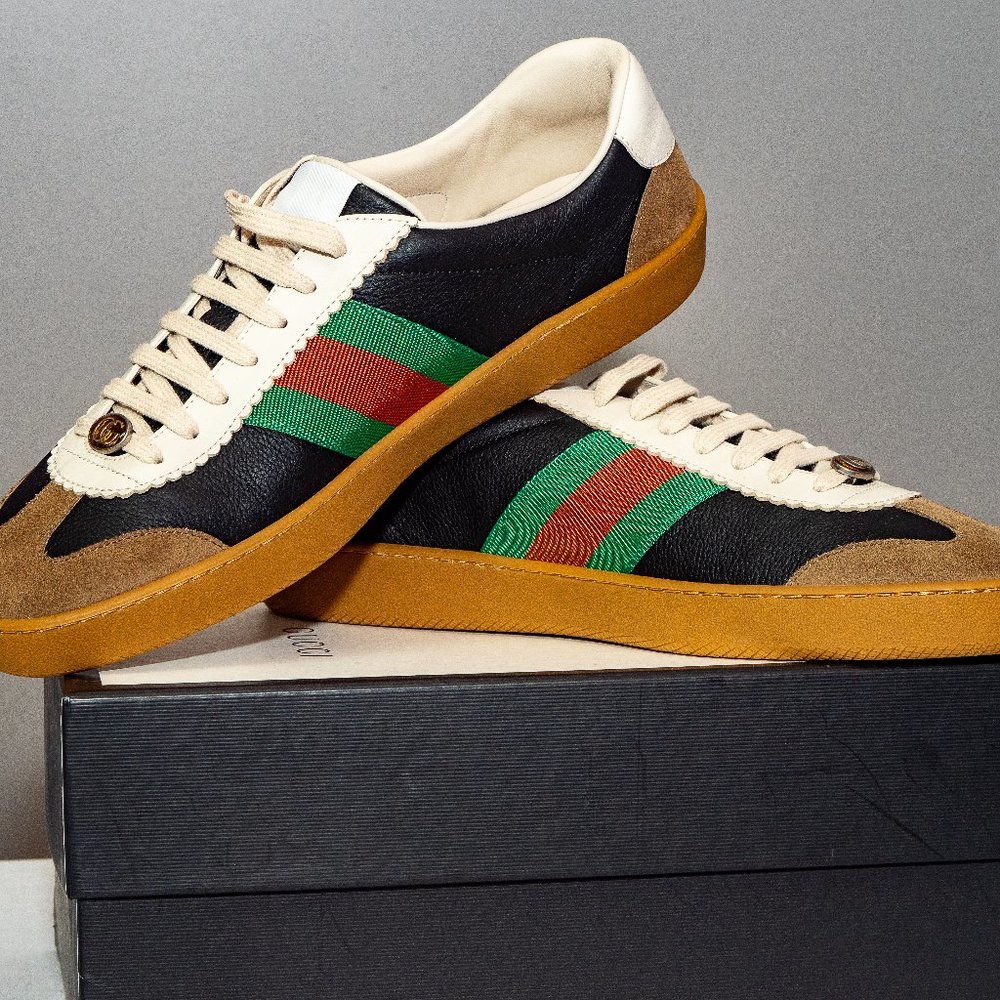 Gucci Suede Sweet 521681 Formal Shoes